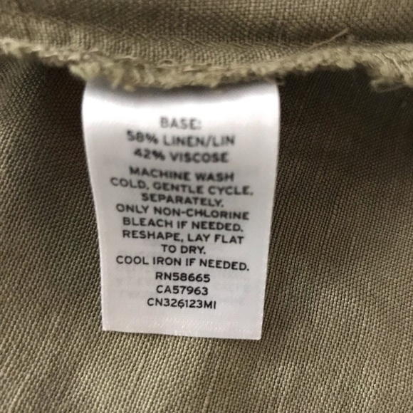 Army Green Utility Jacket - Picture 3 of 6